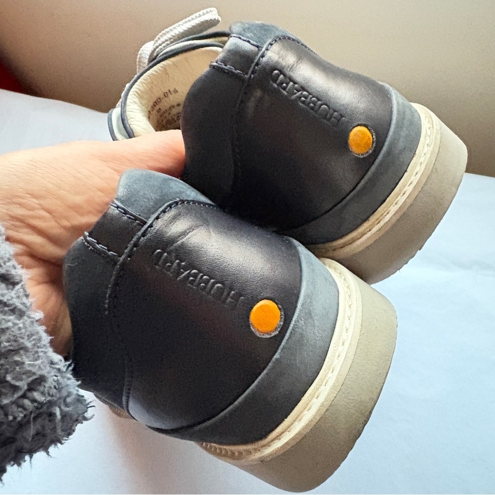 Samuel Hubbard Fast Navy Nubuck Leather Sneaker Casual Shoe Lace-up Vibram 11.5 - Picture 3 of 8